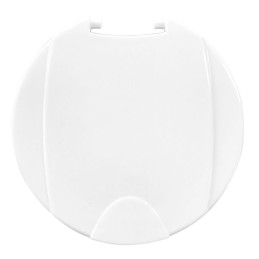 Contenitore bianco per doccetta Ø70/98mm con coperchio stagno