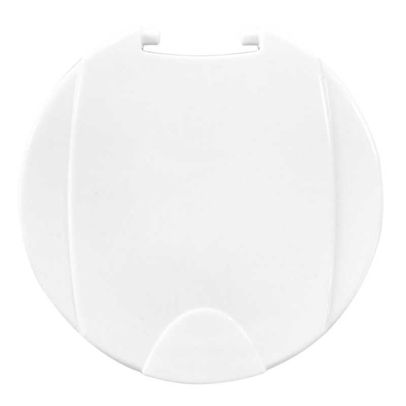 Contenitore bianco per doccetta Ø70/98mm con coperchio stagno