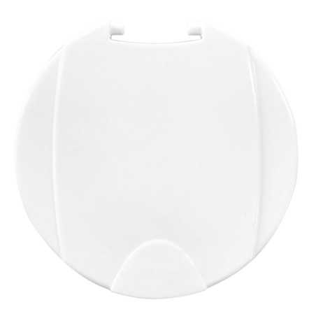 Contenitore bianco per doccetta Ø70/98mm con coperchio stagno