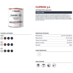 Veneziani Cupron 3.0 750ml Bianco .153 Antivegetativa Ablativa N709473