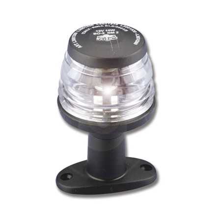 Fanale di fonda albero 360° 12-24V 2W 110mm Nero IPX6