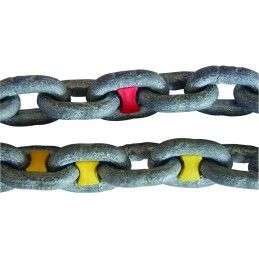 Dispositivo segna catena da 12 mm Giallo - 8pz N10001510143GI