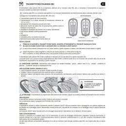 Quick RRC H02+ Trasmettitore a pulsantiera per Salpa Ancora 869Mhz