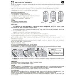 Quick RRC H12+ Trasmettitore radio Salpa Ancora 12 canali 869Mhz