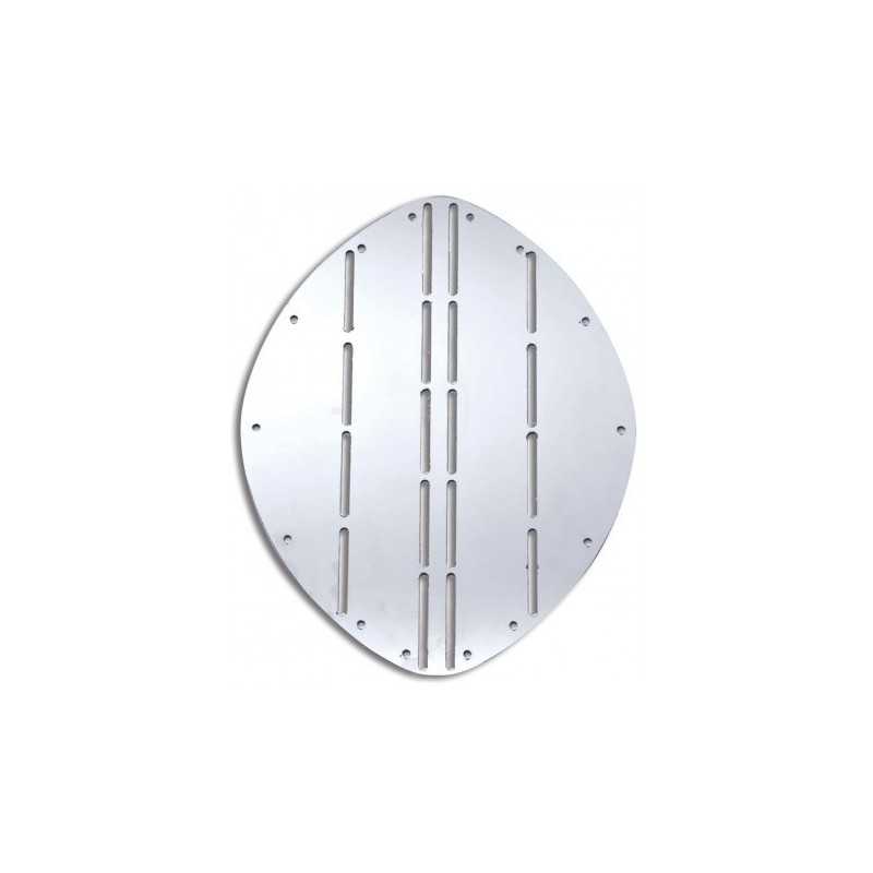 Scudo Proteggi Prua in Acciaio Inox Modello 1 345x265x1,5mm TRN3503000