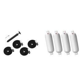 Osculati Set 4 parabordi OG4 Fender pack 4 cime Ø10mm 1.5m OS3354004