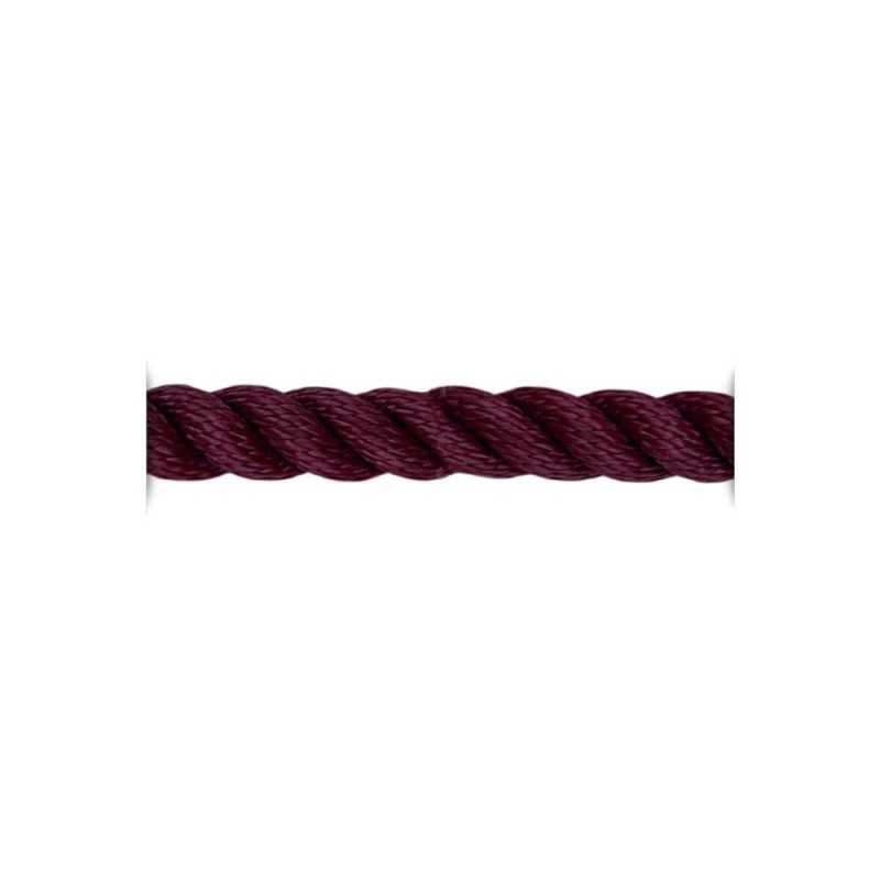 Armare Sea King 3 lignoli poliestere Bordeaux Ø10mm Bobina 100m