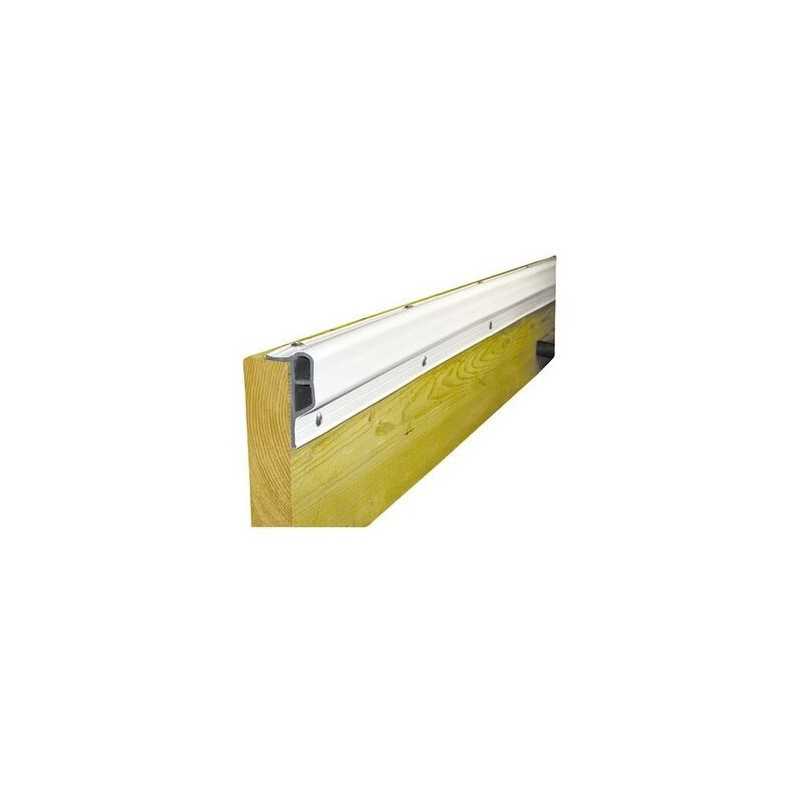 Profilo Paracolpi PVC Bianco Dock Edge Guard 300x7,3x1,9cm per pontili