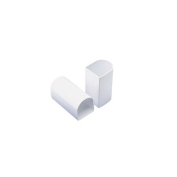 Coppia Giunti PVC Bianco per Profilo Paracolpi Dock Edge P Type 9,8m