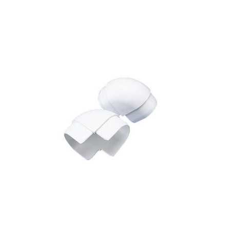 Coppia Angoli PVC Bianco per Profilo Paracolpi Dock Edge P Type 9,8m