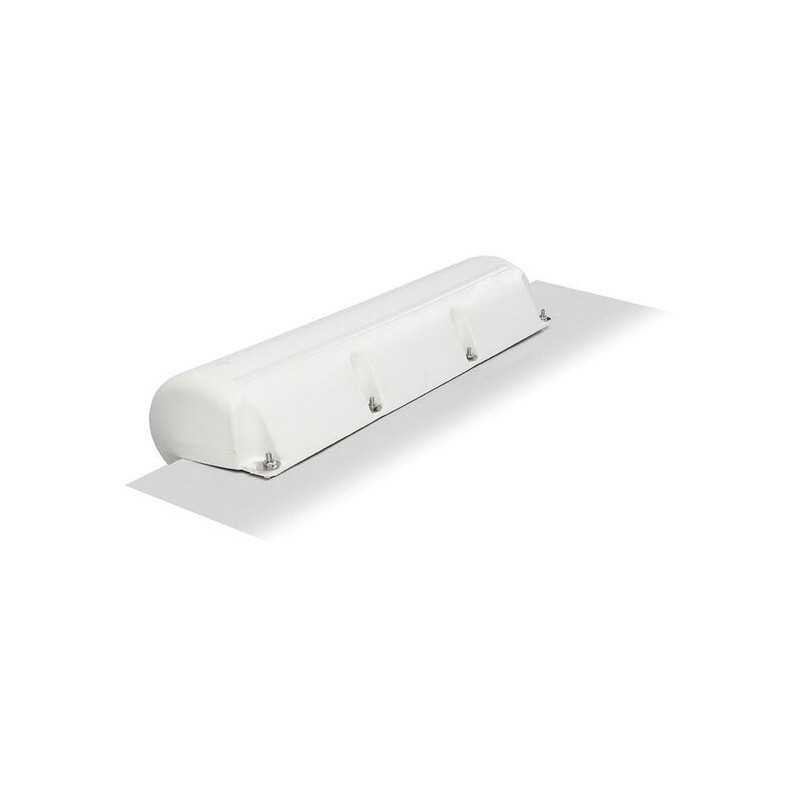 Parabordo in PVC bianco gonfiabile da pontile Lunghezza 88,5cm