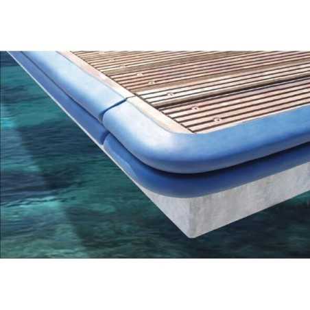 Paracolpo pontile blu Tre 800x90x45mm OS3351902