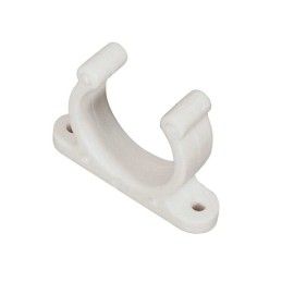 Clip in nylon - D.25mm Bianco N30610500645B