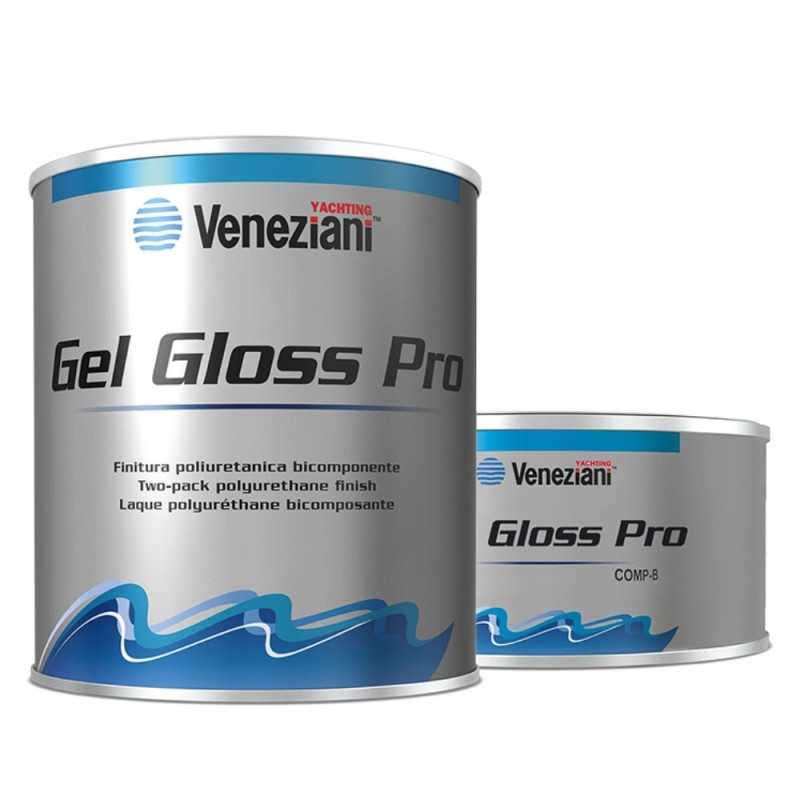 Veneziani Smalto Gel Gloss Pro Lt 0,75 Nero 473COL169