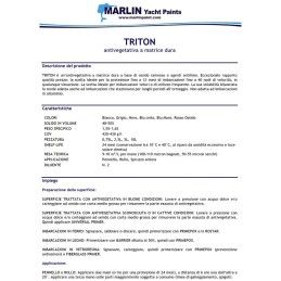 Marlin Triton Antivegetativa Rosso 2,5lt MSD 461COL452