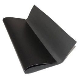 Tessuto in PVC nero per riparazione gommoni 30x30cm TRE3880031