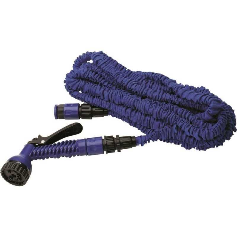 Tubo Acqua Estensibile Stretch Hose 5 - 15mt Blu MT1428023