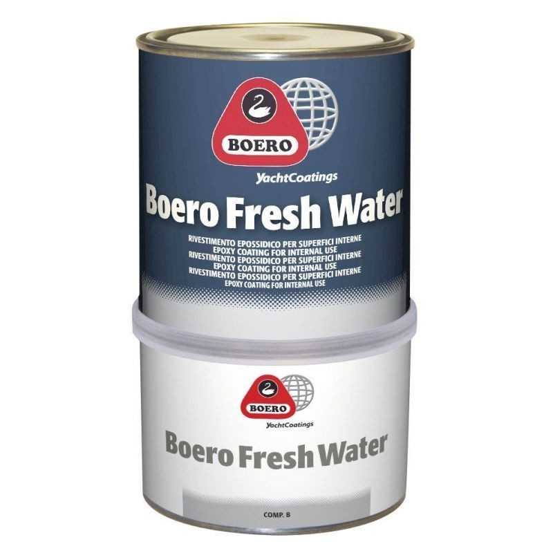 Boero Fresh Water Finitura Epossidica Per interni A+B 2,5Lt 001 Bianco