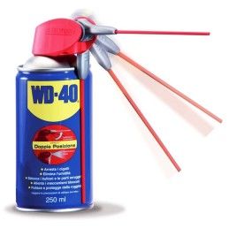 WD-40 250ml Rimuove grasso Lubrifica Sblocca Antiruggine