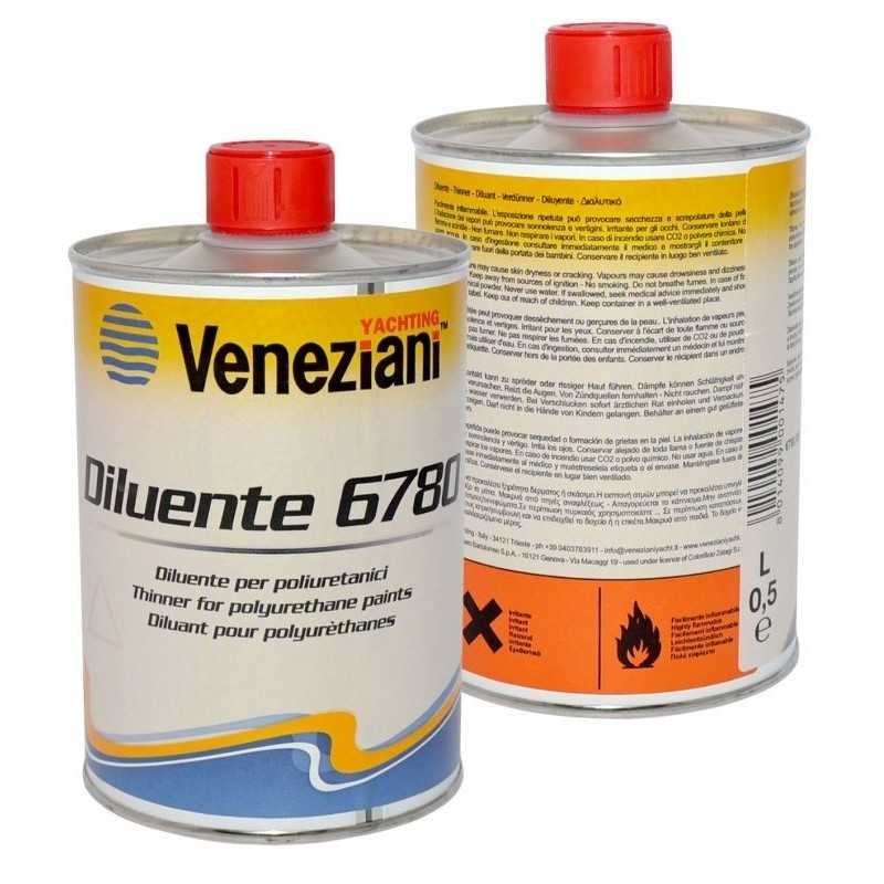 Veneziani Diluente 6780 0,5lt per Poliuretani 473COL252