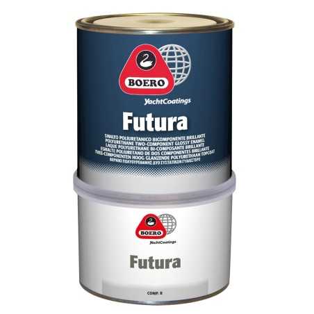 Boero Futura Smalto Poliuretanico Brillante A+B 072 Verde 0,75Lt