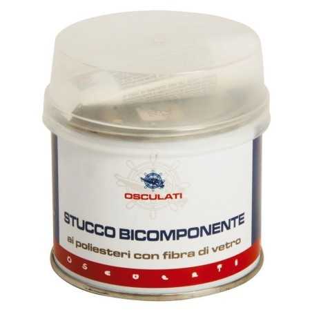 Stucco ai poliesteri bicomponente 200g con fibra di vetro N70749900000