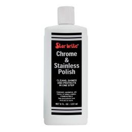 Star Brite 82708 Chrome & S.S. Polish Lucido Cromo Acciaio 237ml