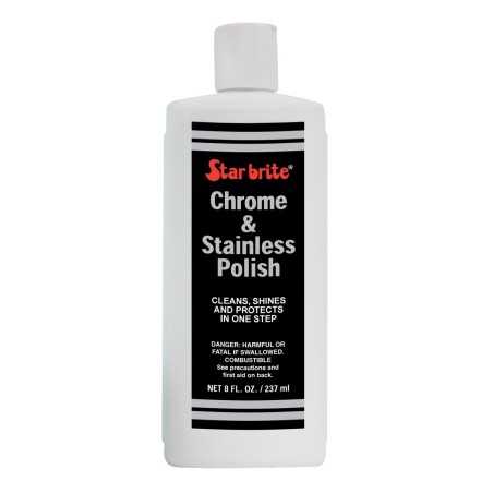 Star Brite 82708 Chrome & S.S. Polish Lucido Cromo Acciaio 237ml