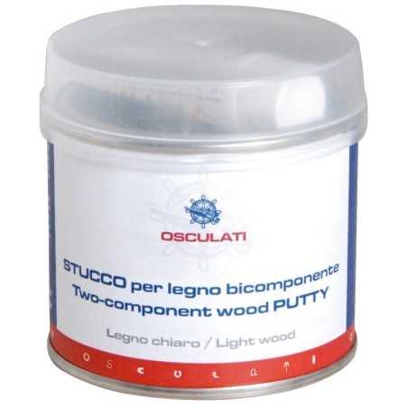 Stucco per legno bicomponente 150ml Tinta Legno Medio OS6552013