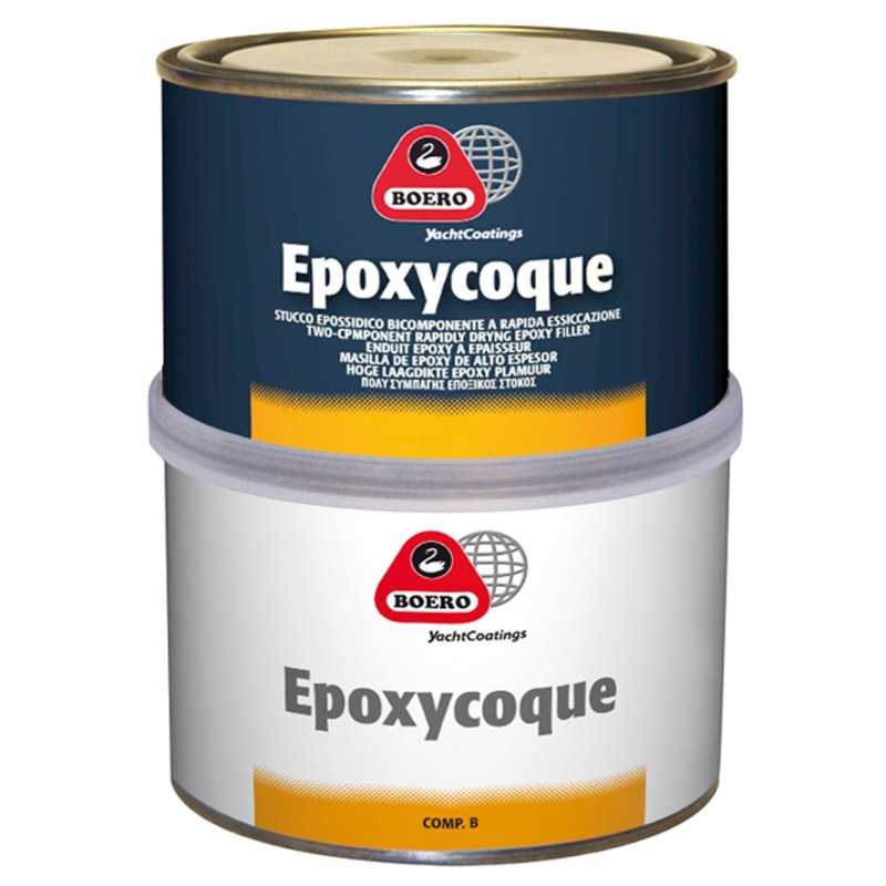 Boero EpoxyCoque Stucco Epossidico Bicomponente 500ml Avorio Chiaro