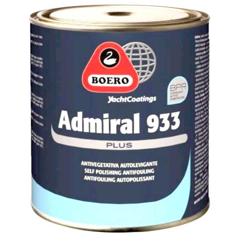 Boero Admiral 933 Antivegetativa Autopulente 0,75Lt 001 Bianco