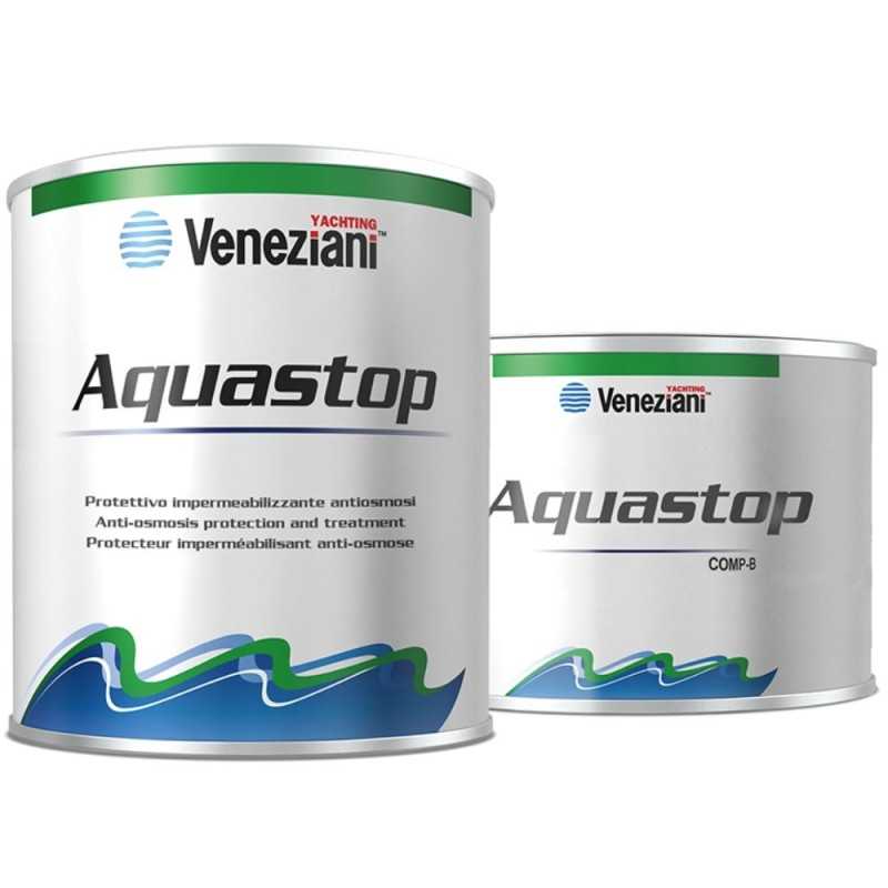 Veneziani Antiosmosi Aquastop A+B 2,5lt Azzurro Trasparente .571