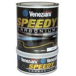 Veneziani Antivegetativa Speedy Carbonium A+B 750ml Nero N709473COL287