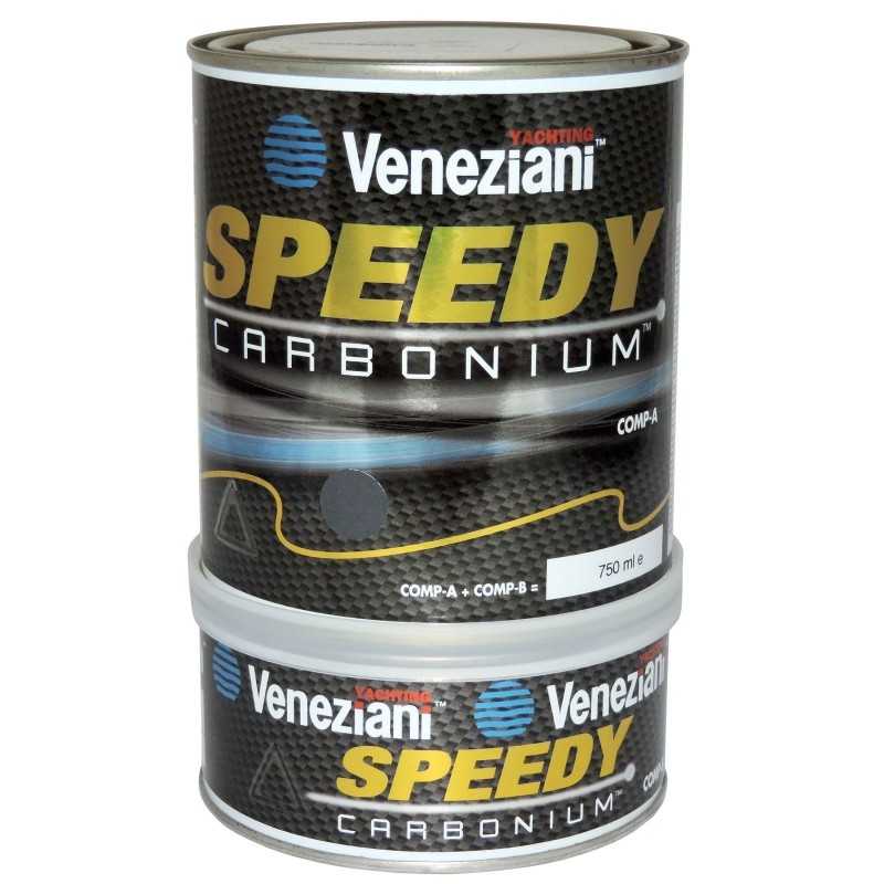 Veneziani Antivegetativa Speedy Carbonium A+B 750ml Nero N709473COL287