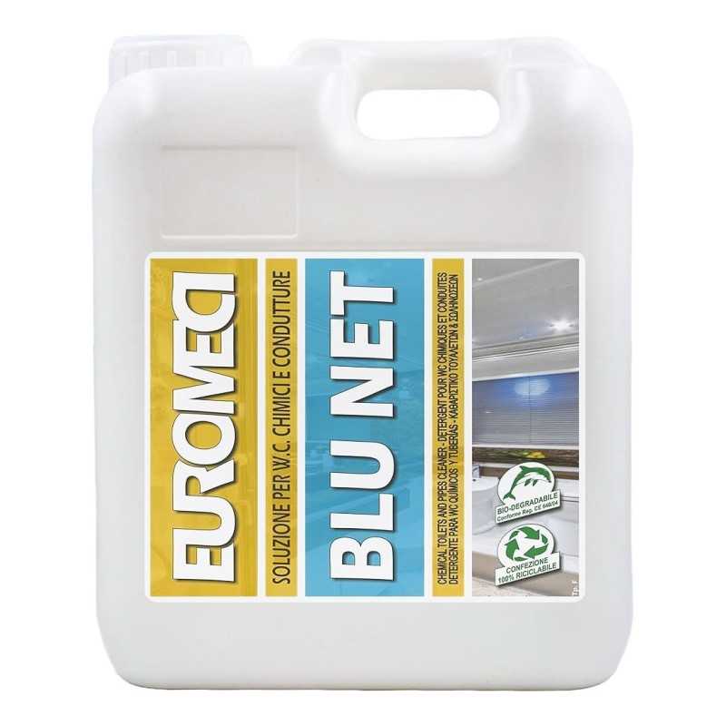 Euromeci Blu Net Soluzione concentrata per WC Chimici Condutture 5L