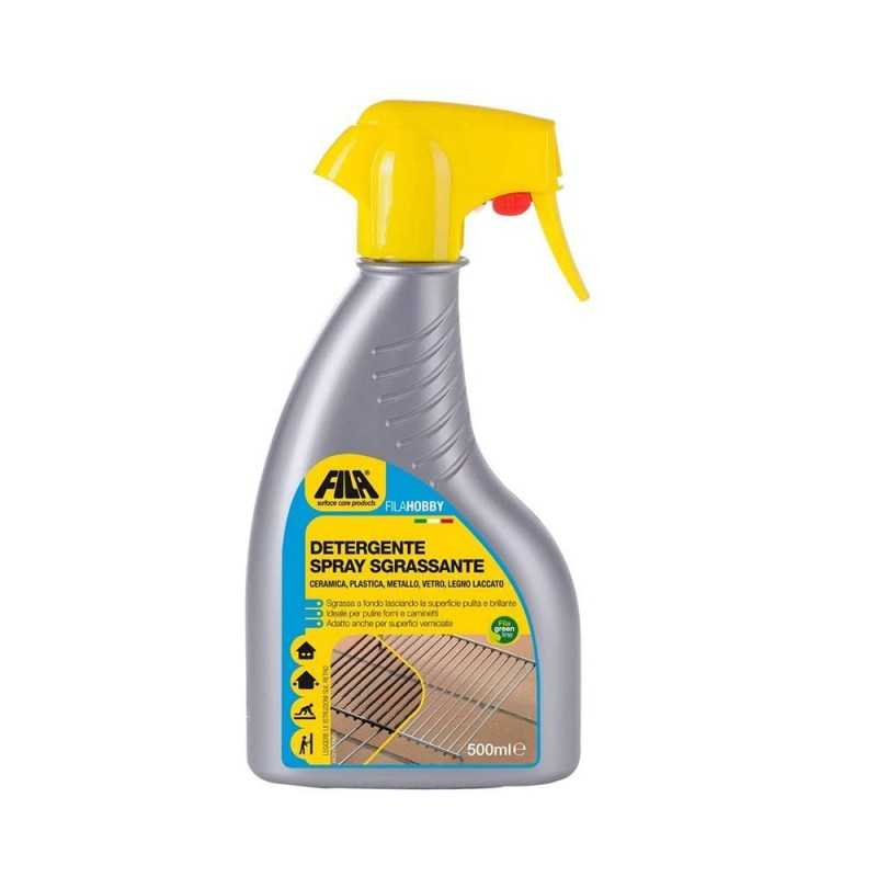 FilaHobby Detergente Spray Sgrassante Metallo Acciaio Vetro 500ml