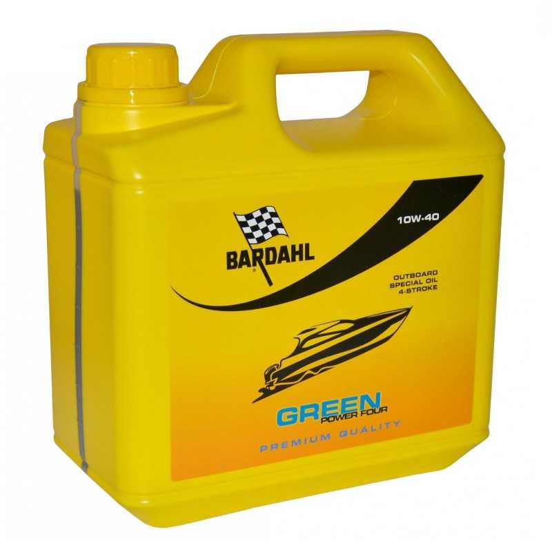 Bardahl Green Power Four 10W40 Lubrifica Motori Benzina Diesel 4T 5Lt