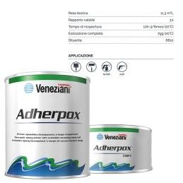 Veneziani Adherpox 6.210 A+B 750ml Bianco .153 Primer epossidico