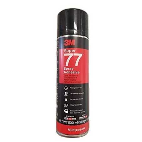 3M 66397 Spray 77 Spray Adesivo Trasparente 500ml N71445000002