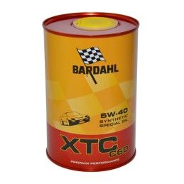 Bardahl Olio XTC C60 5W40 per motori 4 tempi BENZINA E DIESEL 1Lt