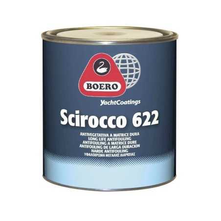 Boero Scirocco 622 Antivegetativa a Matrice Dura 2,5l 111 Blu