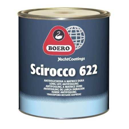 Boero Scirocco 622 Antivegetativa a Matrice Dura 0,75Lt 001 Bianco