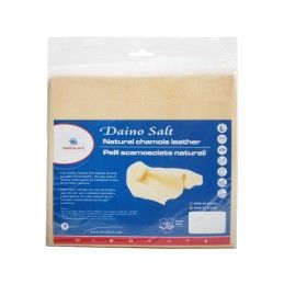 Pelle scamosciata naturale Daino Salt Misura Grande OS3621501