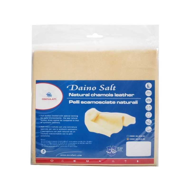 Pelle scamosciata naturale Daino Salt Misura Grande OS3621501