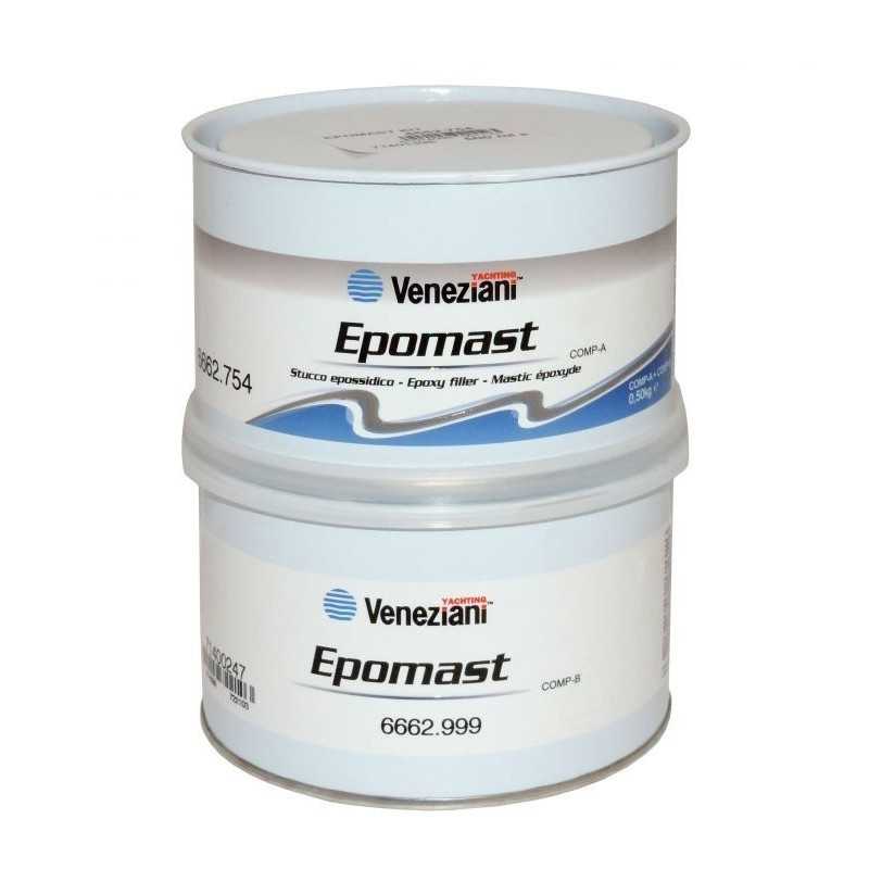 Veneziani Stucco Epomast A+B Epossidico Bicomponente 500g