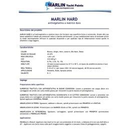 Marlin Hard Antivegetativa 0.75lt Bianca 461COL575