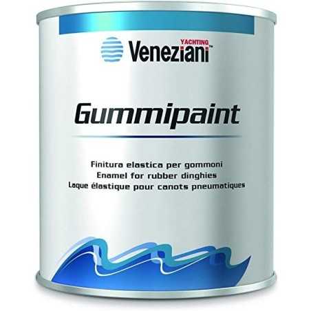 Veneziani Smalto Gummipaint Lt 0,5 Nero 473COL1195