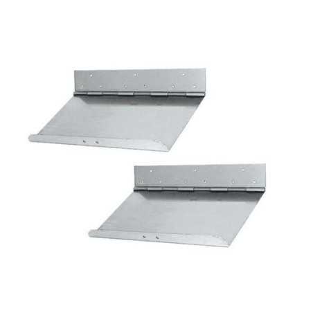 Coppia flaps in acciaio inox 30x23cm OS5113401