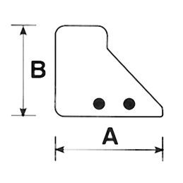 Pinne stabilizzatrici Hydrofoil Fin per fuoribordo da 4HP a 50HP