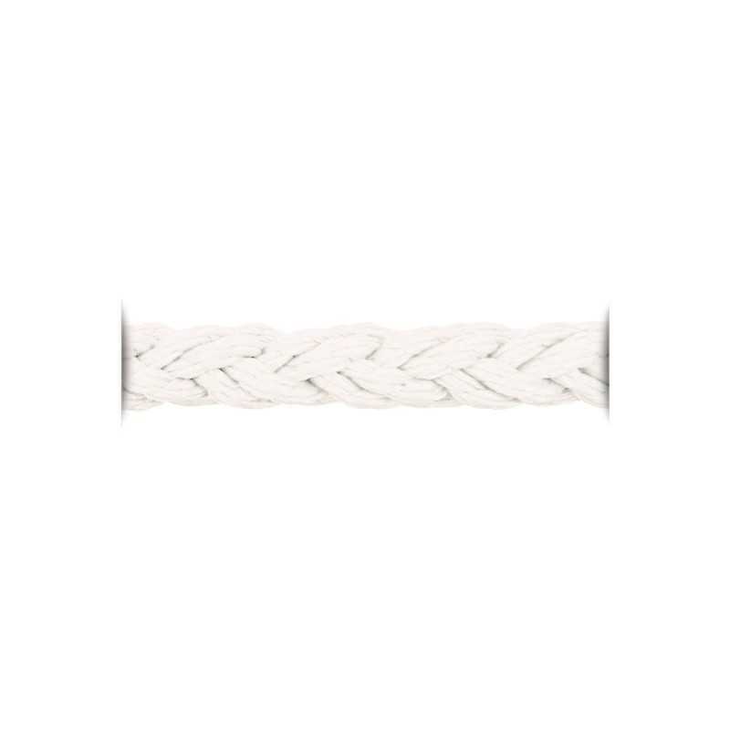 Armare Square Line 8 lignoli poliestere Bianco Ø10mm Bobina 100m